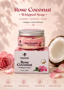 Rose Coconut Whipped Soap